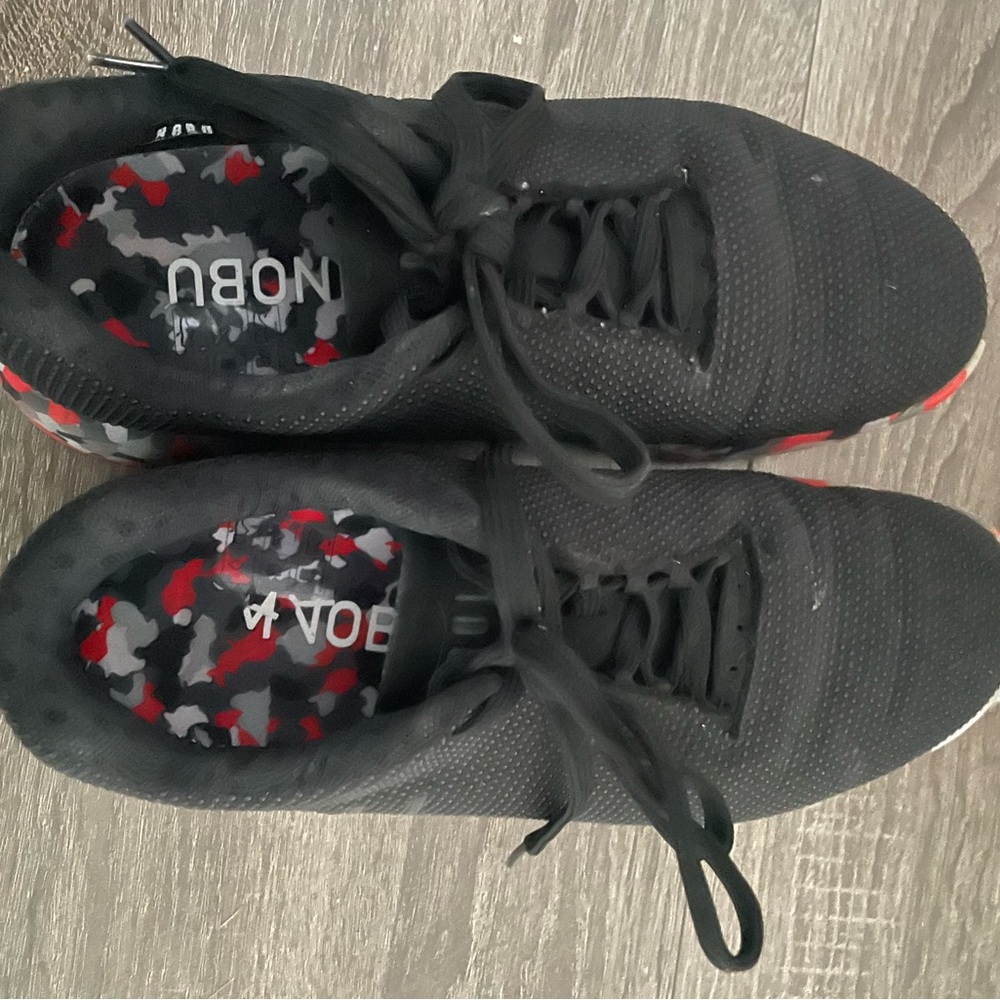 NOBULL Black and Red Athletic Shoes